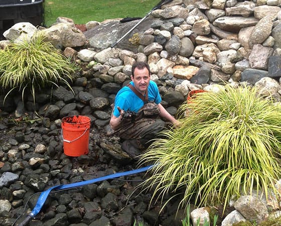 Ponds, pondless water features, fountainscapes, and high-end aquatic landscaping for Massachusetts and beyond