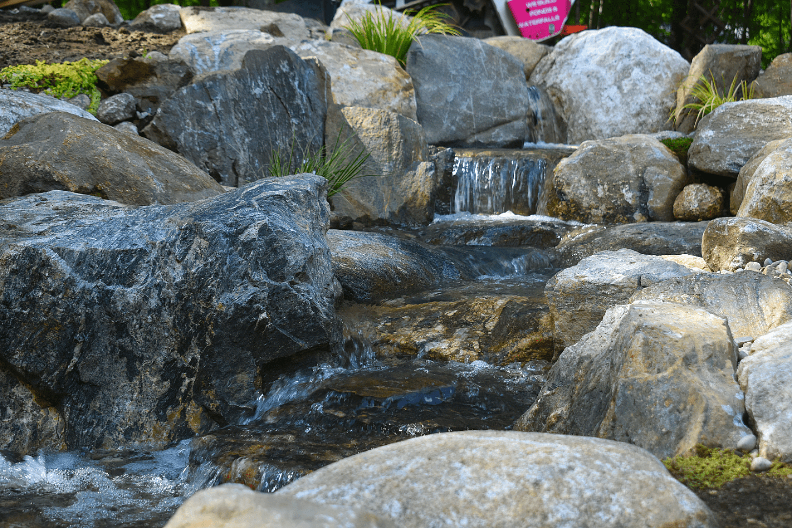 45+ Feet of Waterfalls
