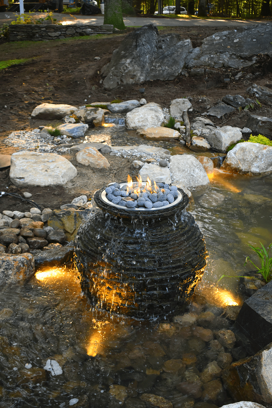 After - Complete Water Feature