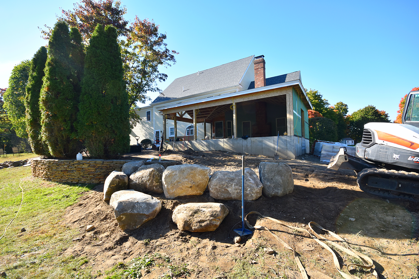 Before - Pavilion Construction