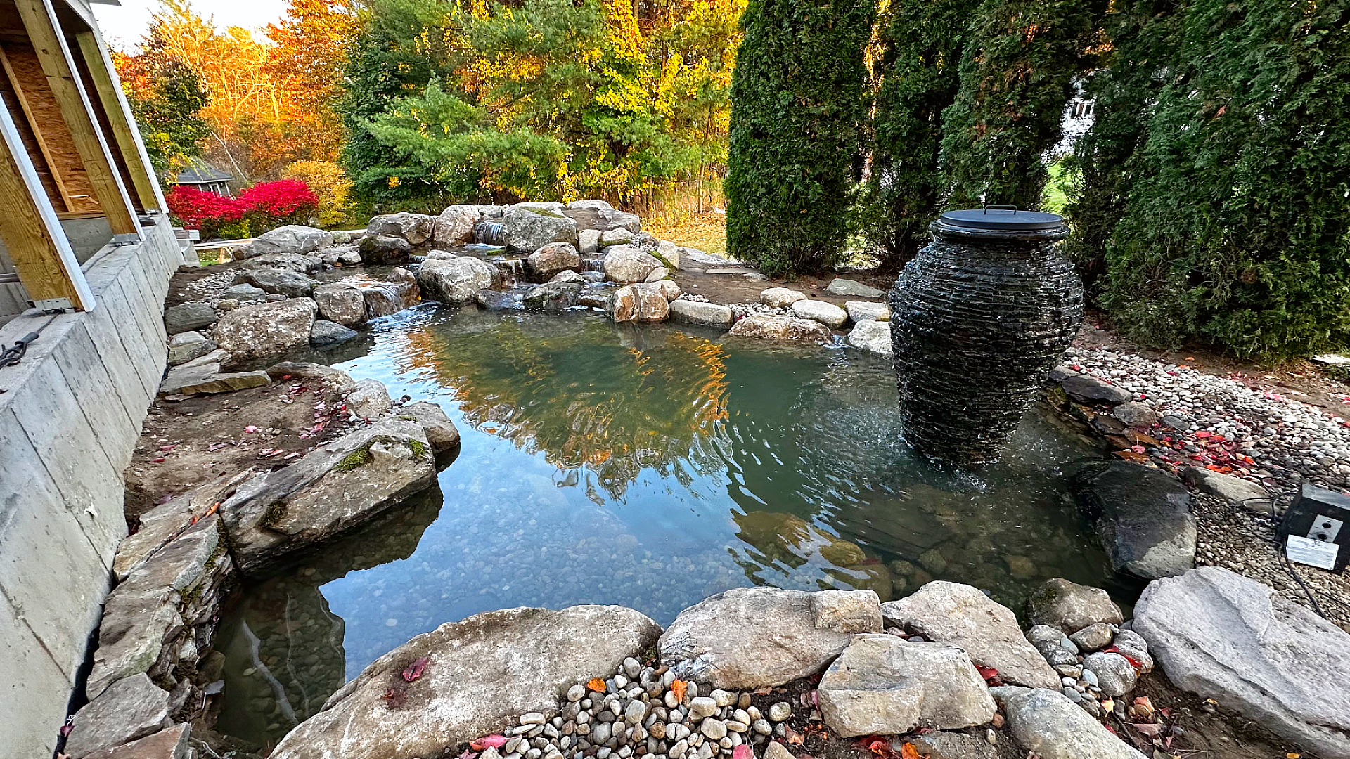 Natural Boulder Retaining Wall