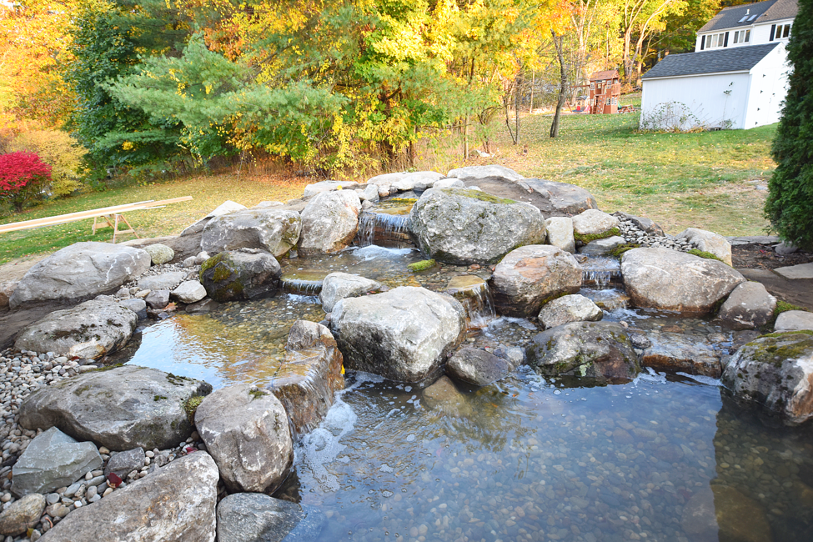 After - Complete Pond Rebuild