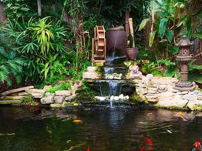 Ponds, pondless water features, fountainscapes, and high-end aquatic landscaping for Massachusetts and beyond