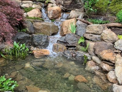 Ponds, pondless water features, fountainscapes, and high-end aquatic landscaping for Massachusetts and beyond