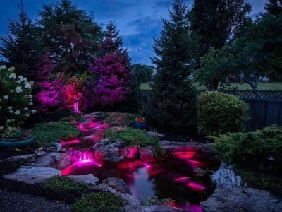 Ponds, pondless water features, fountainscapes, and high-end aquatic landscaping for Massachusetts and beyond