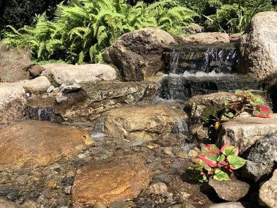Ponds, pondless water features, fountainscapes, and high-end aquatic landscaping for Massachusetts and beyond
