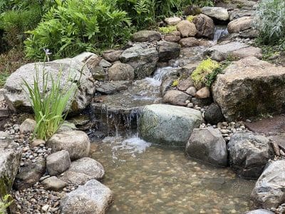 Ponds, pondless water features, fountainscapes, and high-end aquatic landscaping for Massachusetts and beyond
