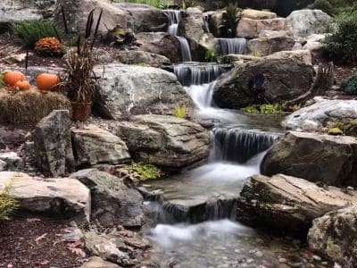 Ponds, pondless water features, fountainscapes, and high-end aquatic landscaping for Massachusetts and beyond