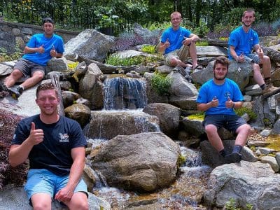 Ponds, pondless water features, fountainscapes, and high-end aquatic landscaping for Massachusetts and beyond